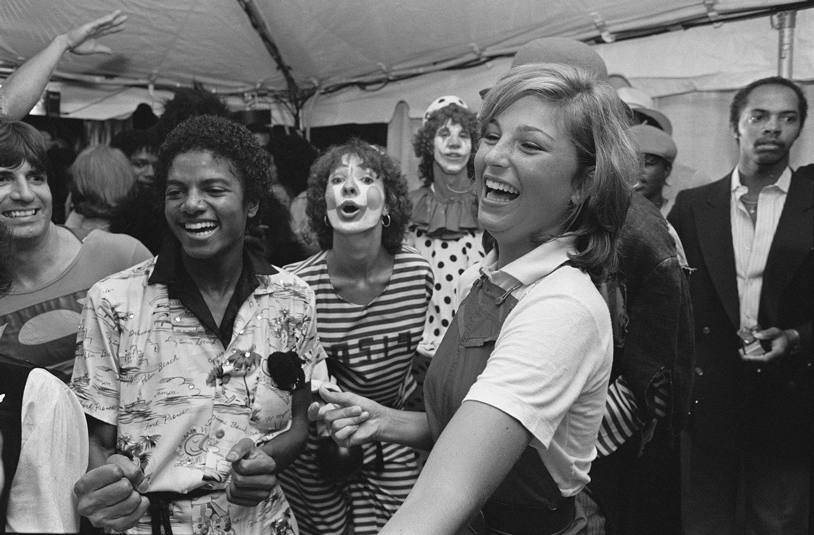 Michael Dances With Tatum 1982