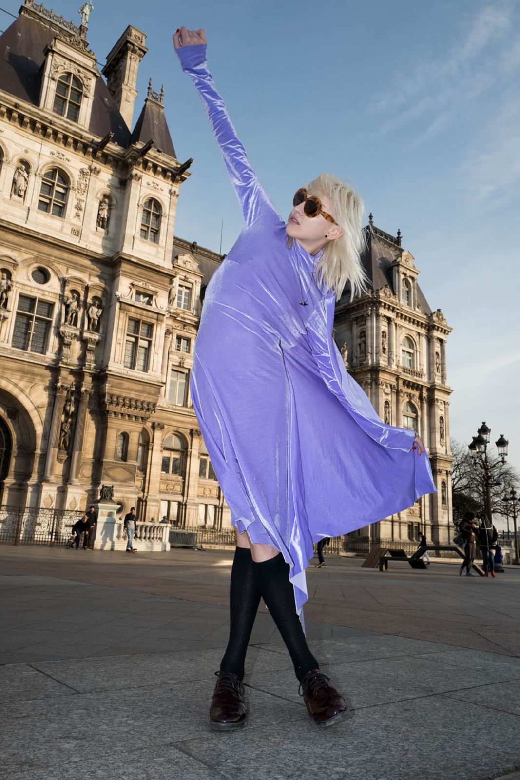 Lida Fox In Paris For Wonderland Mag!