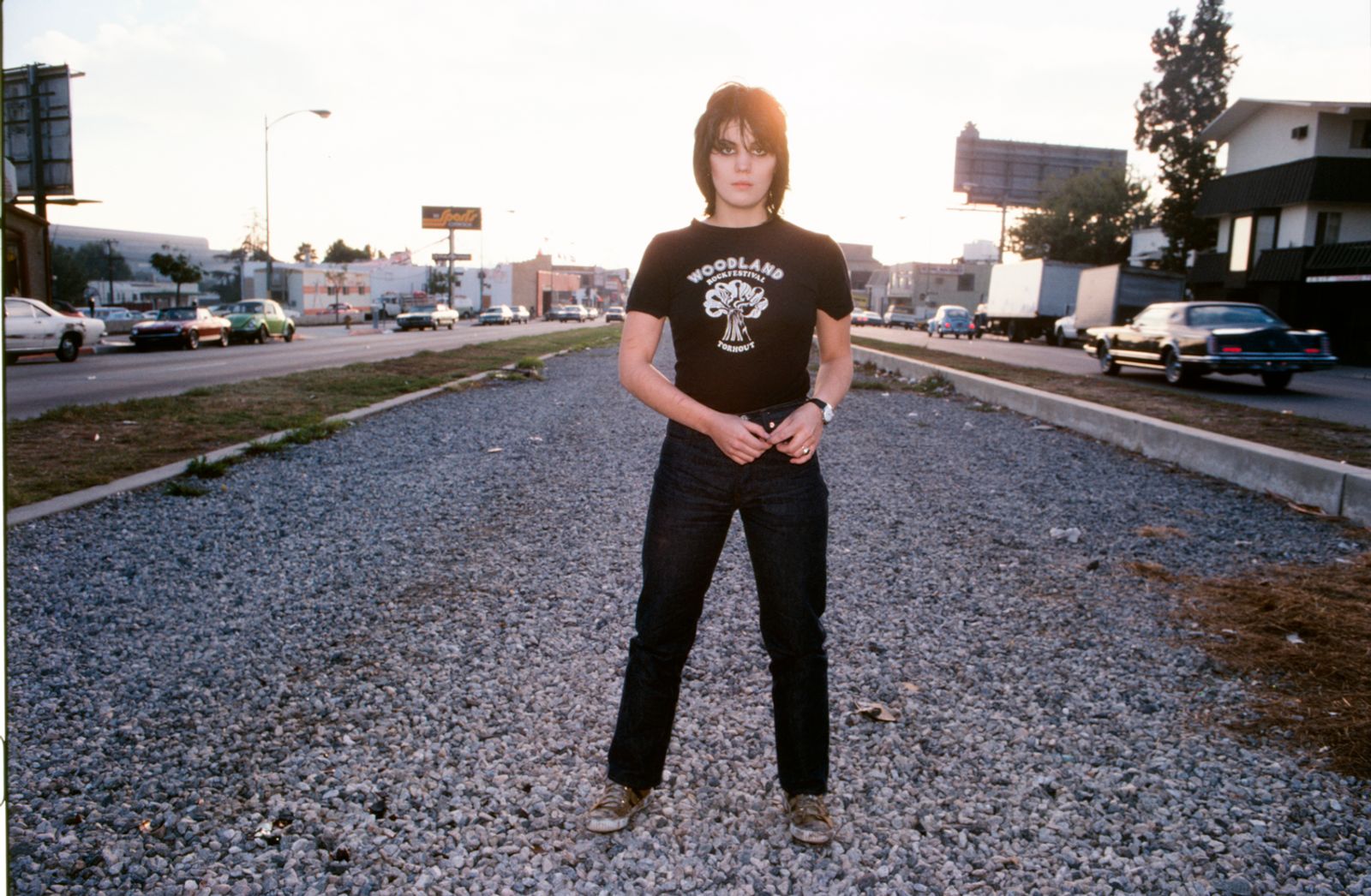 Joan Jett Stops Traffic, 1977