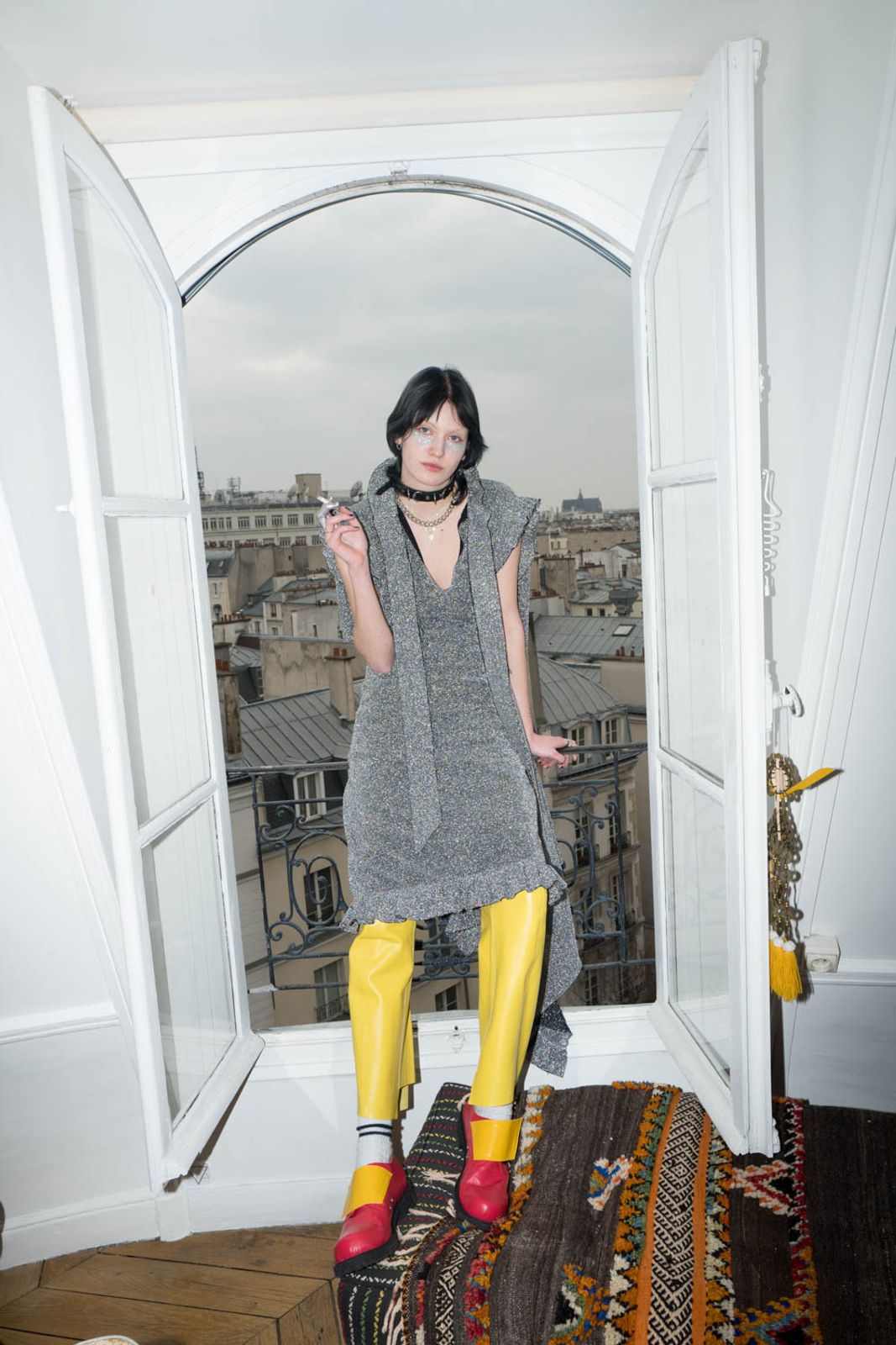 Sasha Melnychuk  In Paris For Wonderland Mag!