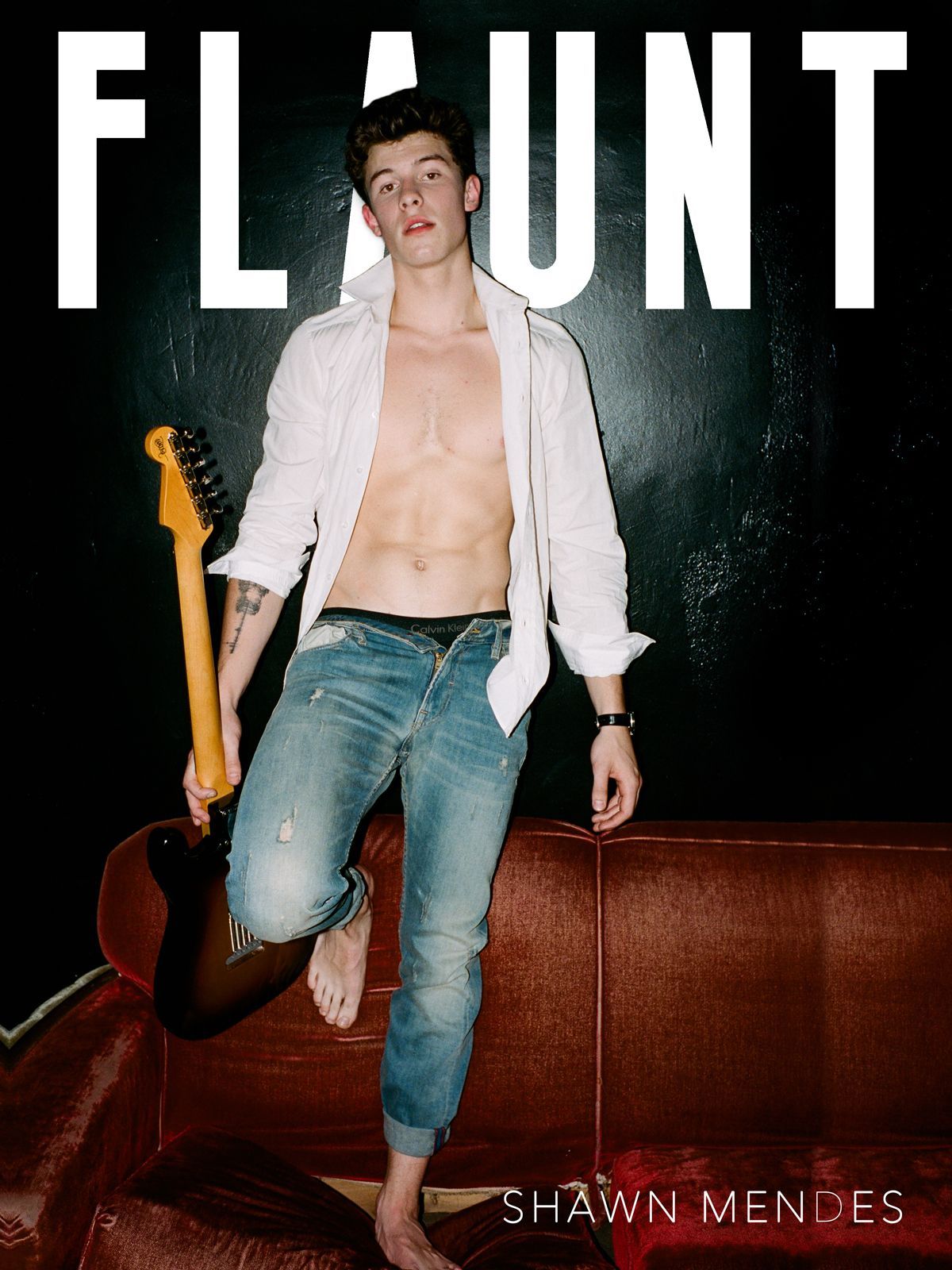 Shawn Mendes Flaunt Cover