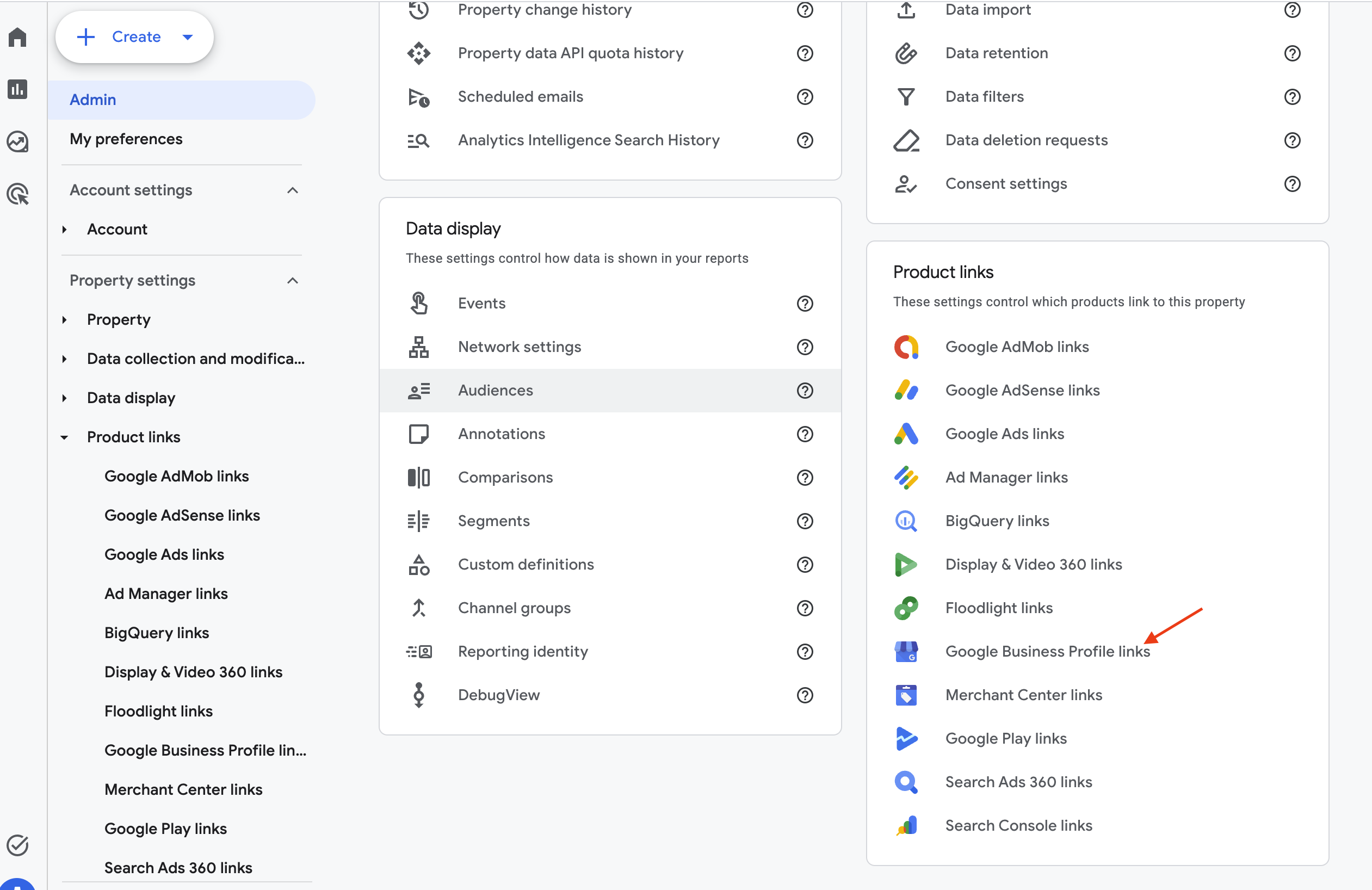 Link Google Business Profile