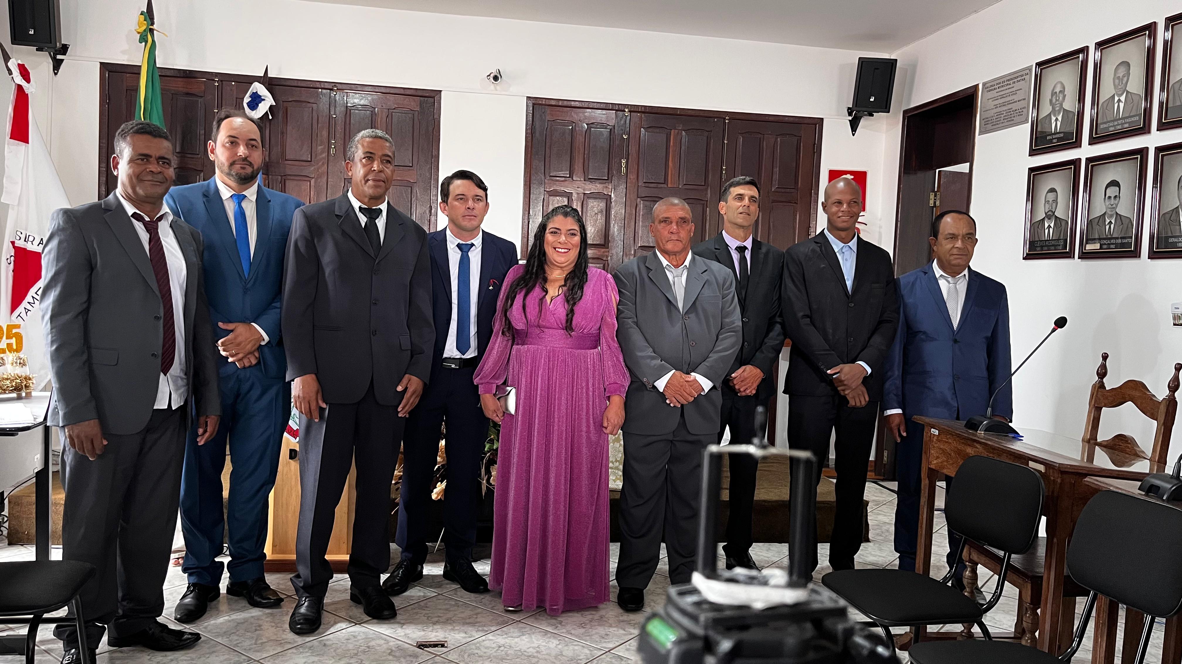 Vereadores da legislatura atual da Câmara Municipal de Datas