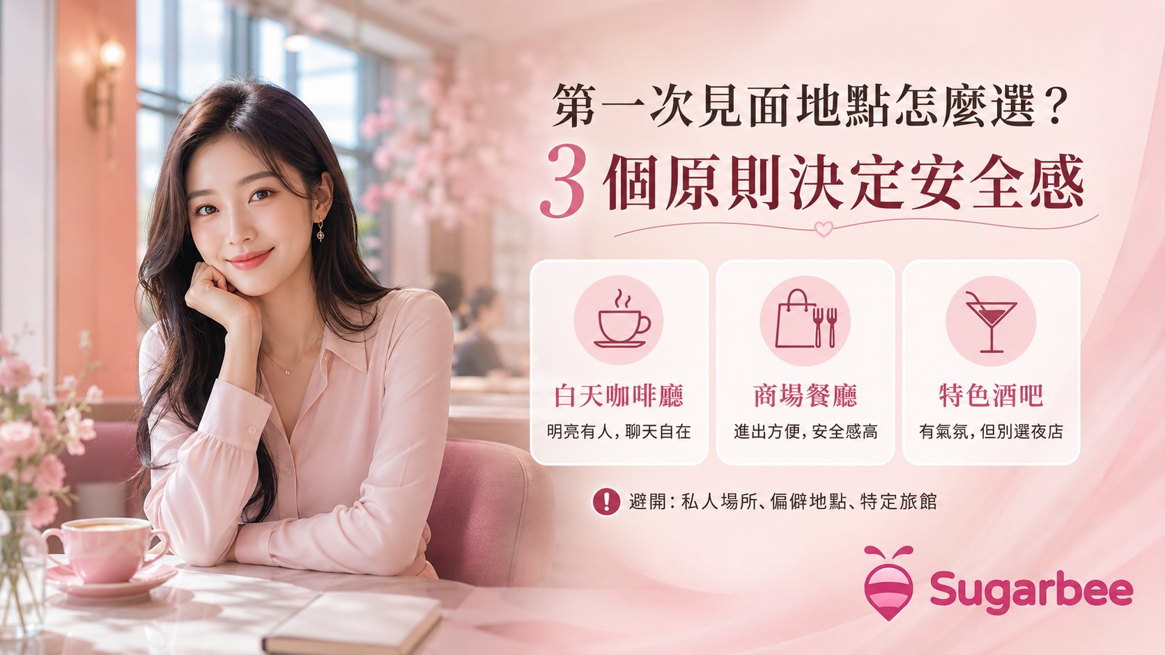 第一次見面地點怎麼選？3 個原則決定安全感