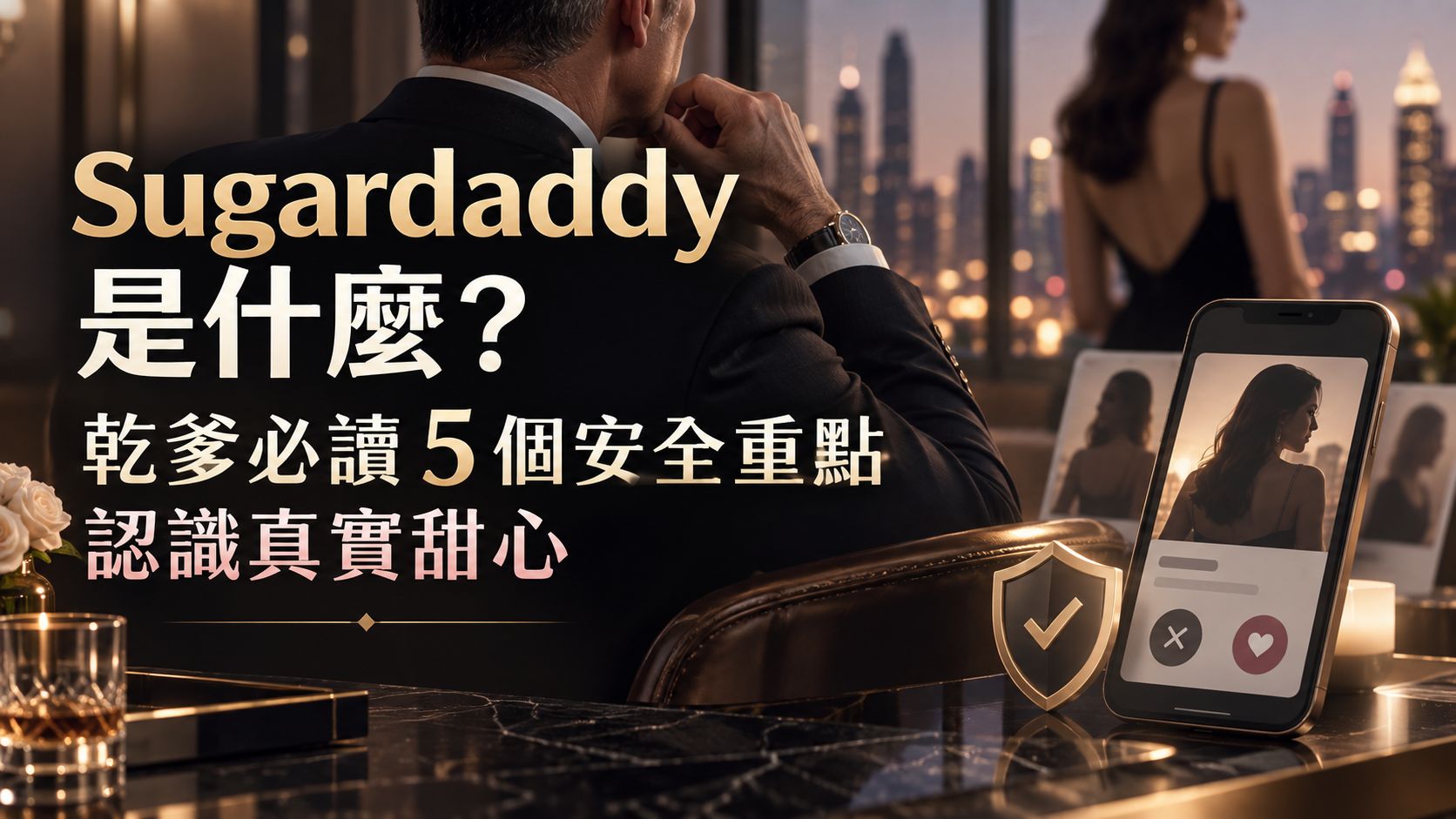 Sugardaddy 是什麼？乾爹必讀 5 個安全重點認識真實甜心