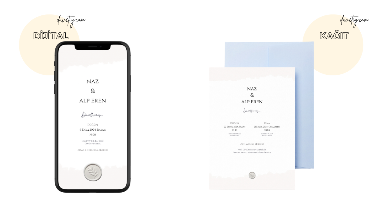 Dijital Davetiye Kağıt Davetiye Farkı