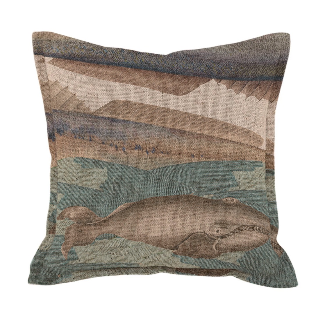 WHALE WATCHING Scatter Pillow - Large