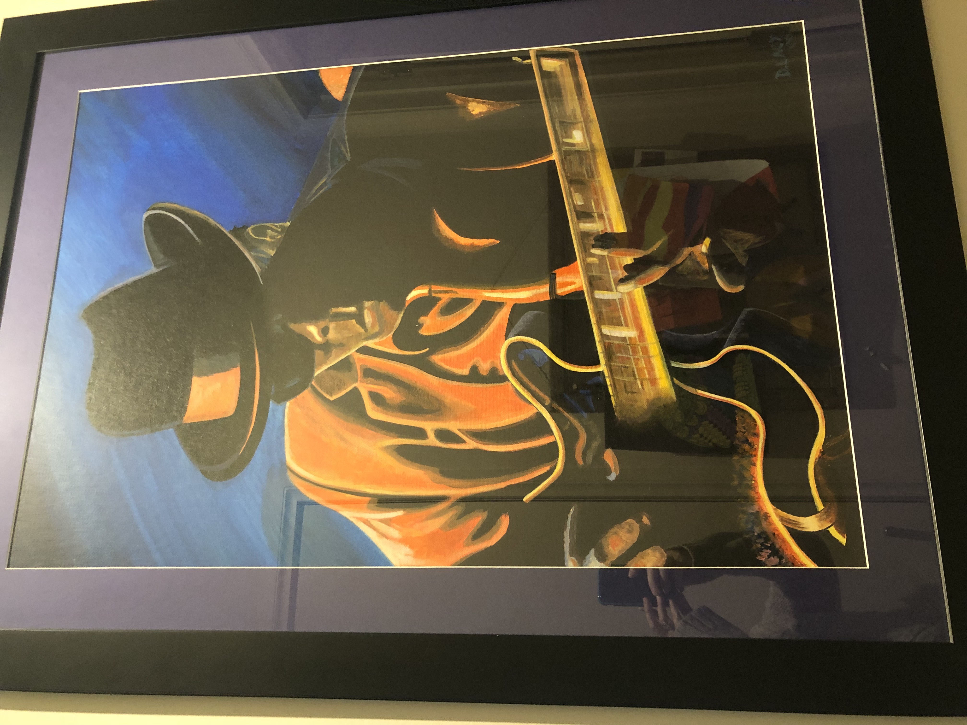 John Lee Hooker (framed)