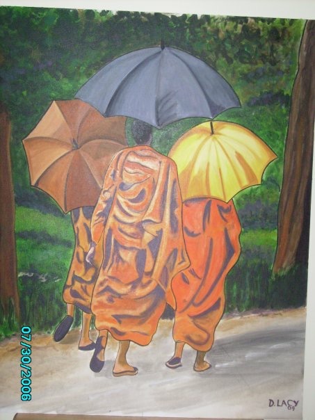Monks on the run