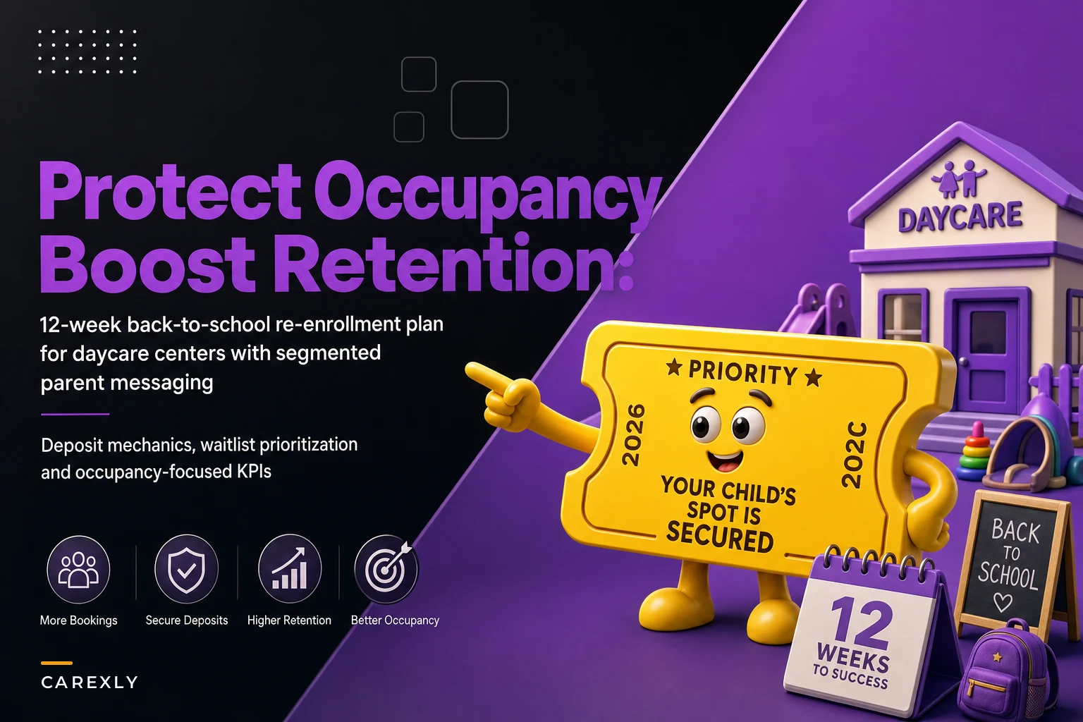 Back-to-school re-enrollment calendar that protects occupancy and boosts retention