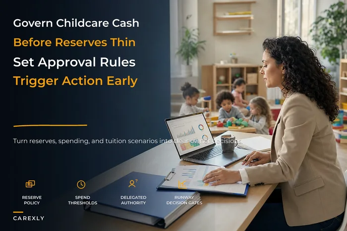 Childcare financial governance playbook for owners and directors