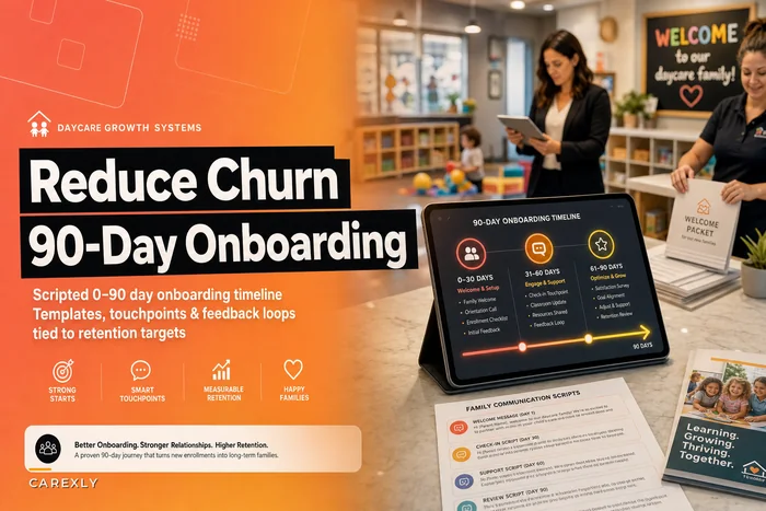 Reduce early churn: a scripted 90-day onboarding timeline with touchpoints, feedback loops and retention targets