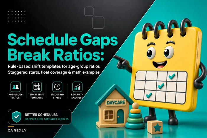 Schedule gaps that break ratios and inflate payroll — ratio-based shift templates to fix coverage and utilization