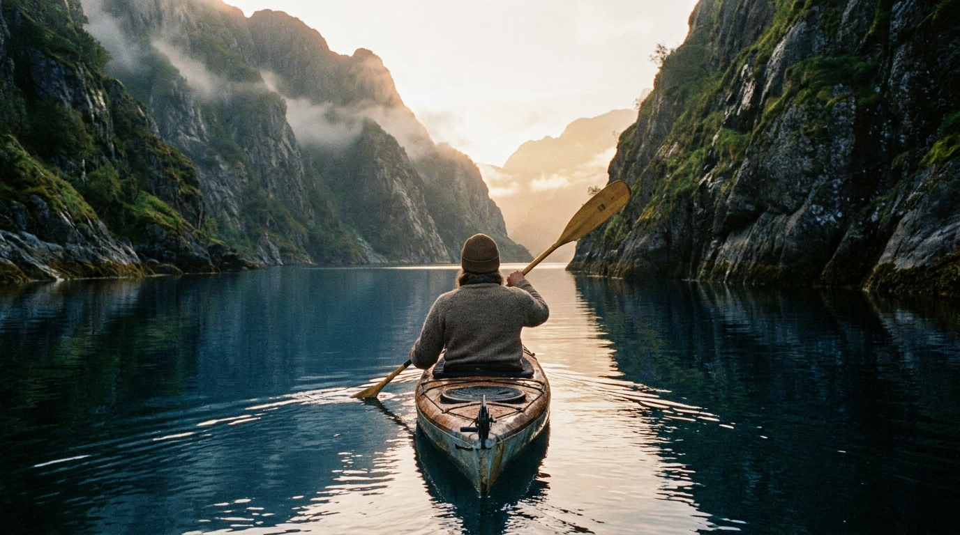 Whispers of the Fjords: Kayaking the Silent Arms of Norway to Find the Echo of Yourself