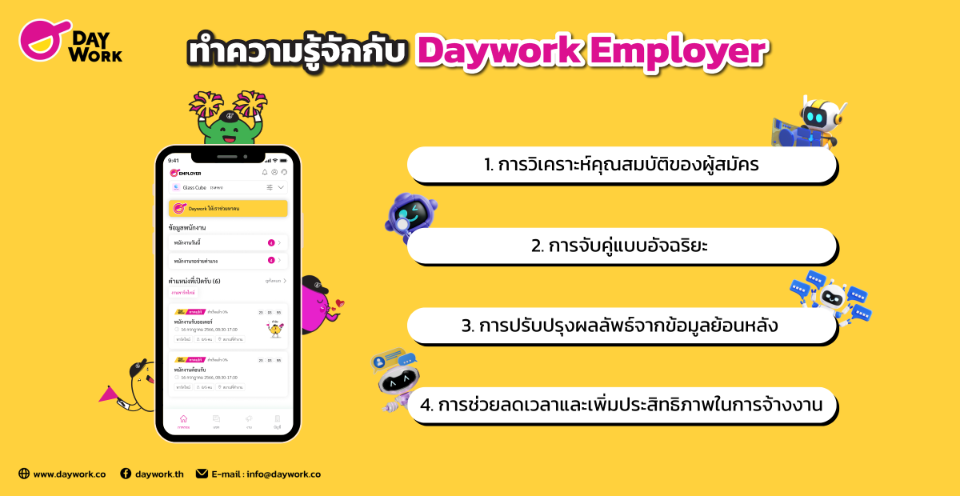 ทำความรู้จักกับ Daywork Employer