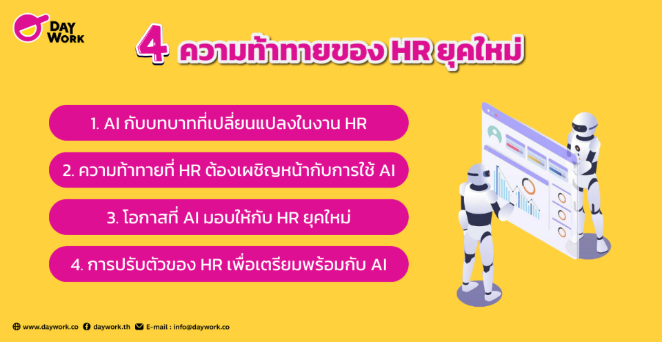 4 ความท้าทายของ HR ยุคใหม่