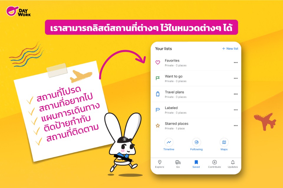 google-map-บันทึก-สถานที่โปรด