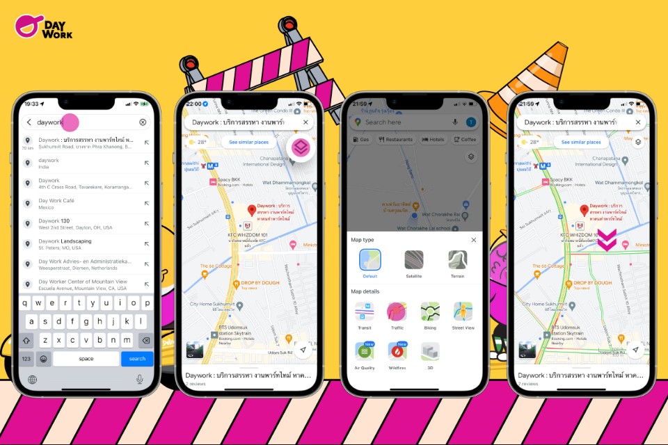 google map traffic data วิธีใช้