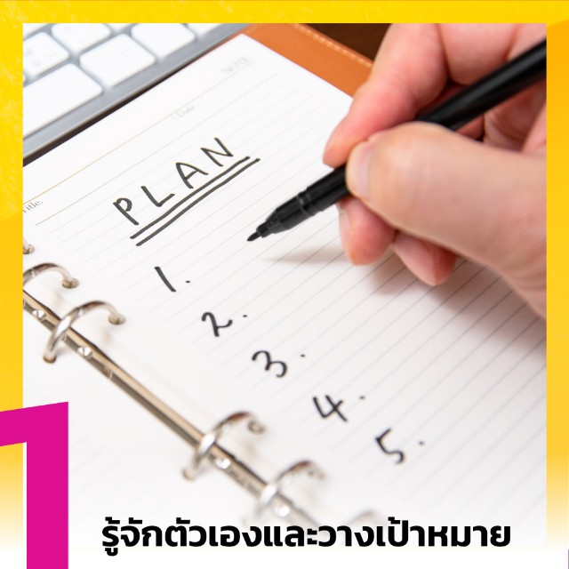 รู้จักตัวเองและวางเป้าหมาย