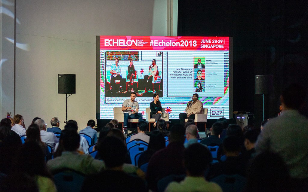 ร่วมออกบูธ Echelon Asia Summit 2018 ในประเทศ สิงคโปร์