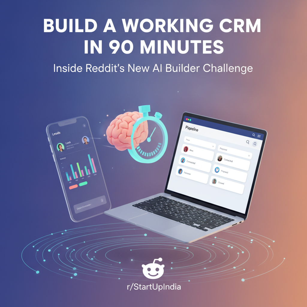 Build a Working CRM in 90 Minutes: Inside Reddit's New AI Builder Challenge