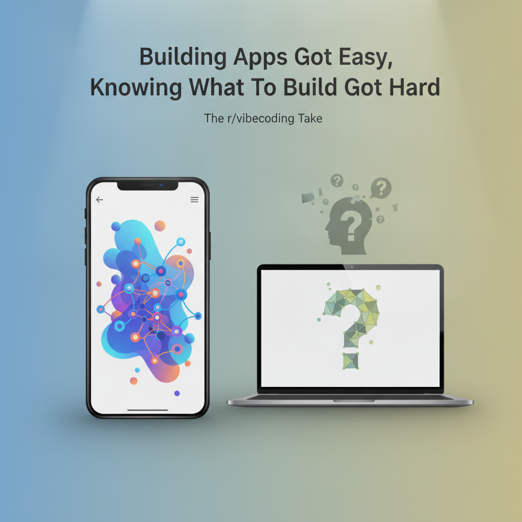 Building Apps Got Easy, Knowing What to Build Got Hard