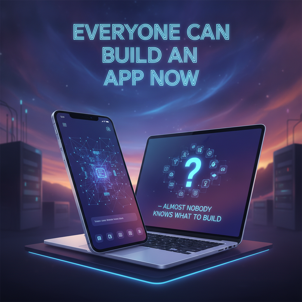 Everyone Can Build an App Now — Almost Nobody Knows What to Build