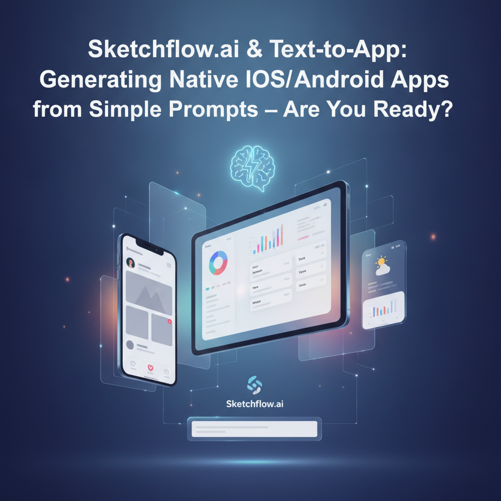 Sketchflow.ai & Text-to-App: Generating Native iOS/Android Apps from Simple Prompts – Are You Ready?
