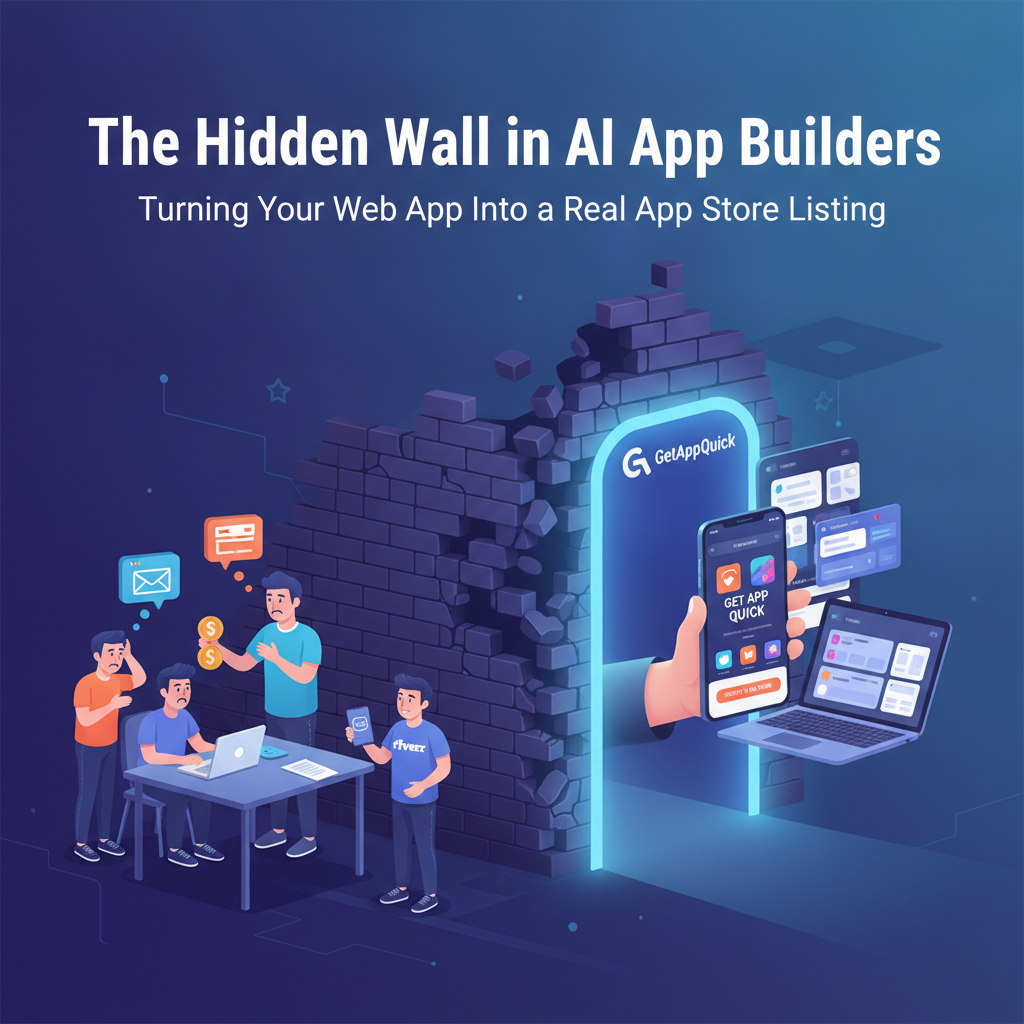 The Hidden Wall in AI App Builders: Turning Your Web App Into a Real App Store Listing