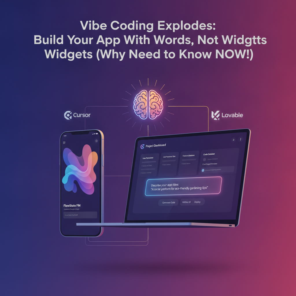 Vibe Coding Explodes: Build Your App With Words, Not Widgets (Why You Need to Know NOW!)