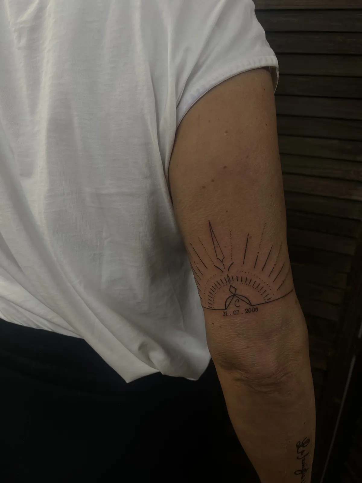Tattoo im Stil Fineline
