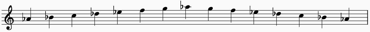 music interval example