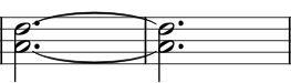tied double notes