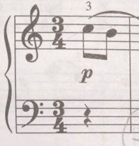 A harmonic minor scale using formula