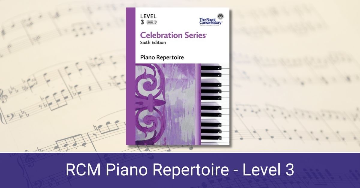 RCM Piano Repertoire Level 3 Featured Image