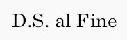 dal segno al fine sign