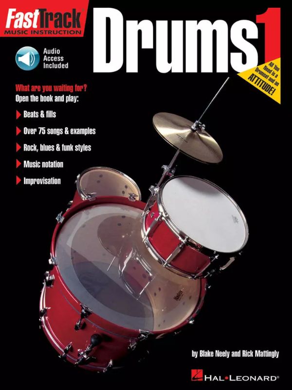 FastTrack Drums Method - Book 1