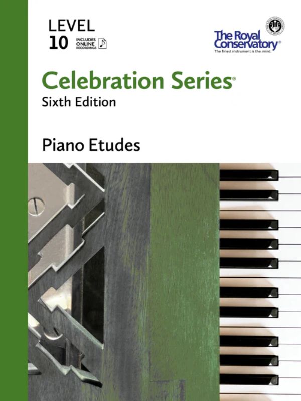 RCM Level 10 Piano Etudes (6th Edition, 2022)