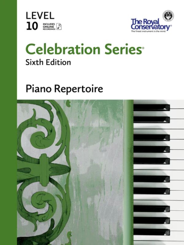 RCM Level 10 Piano Repertoire (6th Edition, 2022)