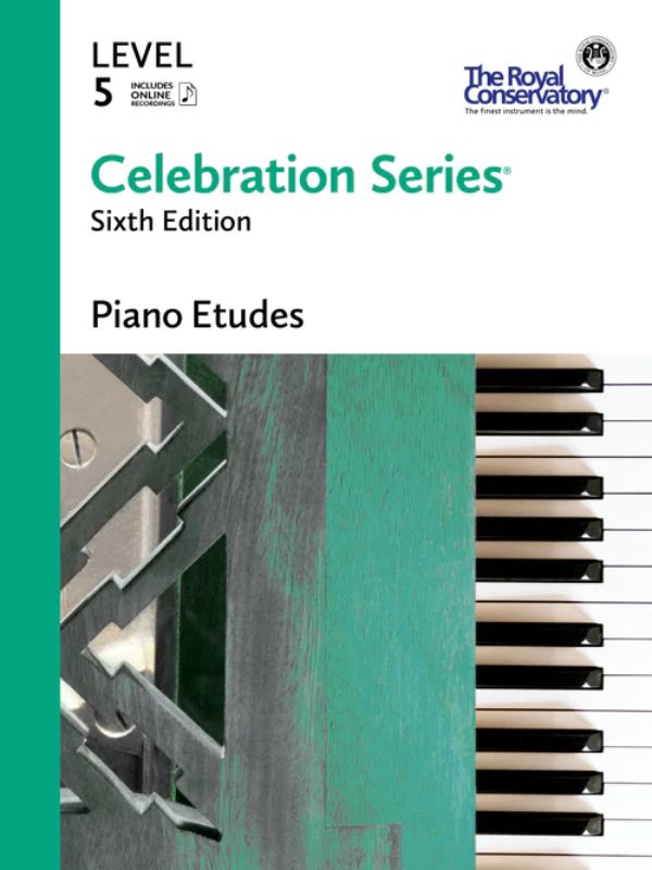 RCM Level 5 Piano Etudes (6th Edition, 2022)