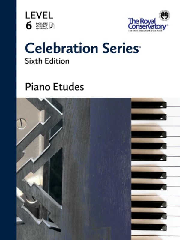 RCM Level 6 Piano Etudes (6th Edition, 2022)