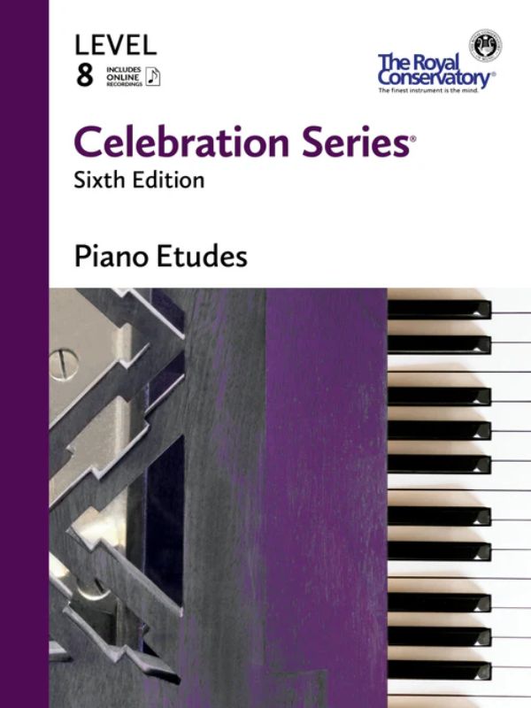 RCM Level 8 Piano Etudes (6th Edition, 2022)
