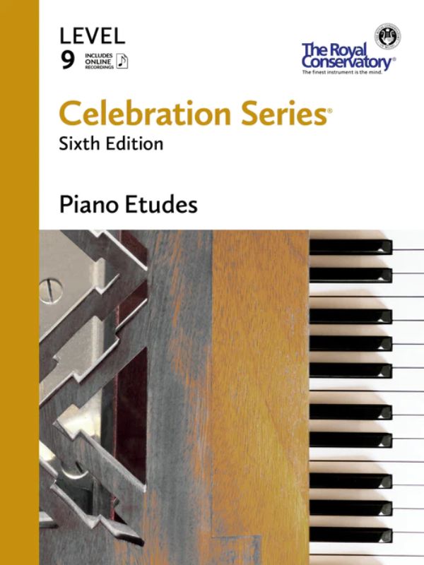 RCM Level 9 Piano Etudes (6th Edition, 2022)