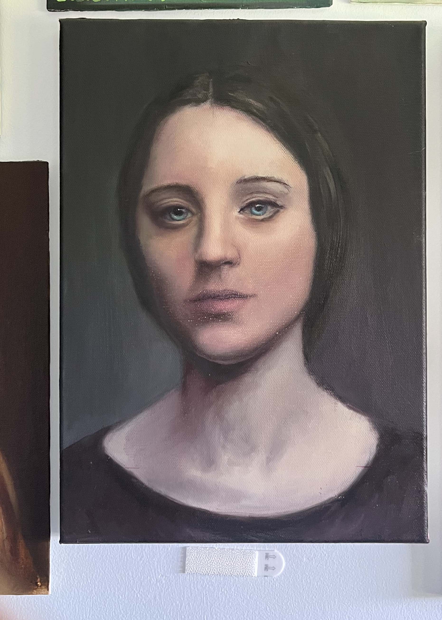 Tara - Oil on canvas by Dylan Coppard, 2025, 14 x 10 inches, Portrait