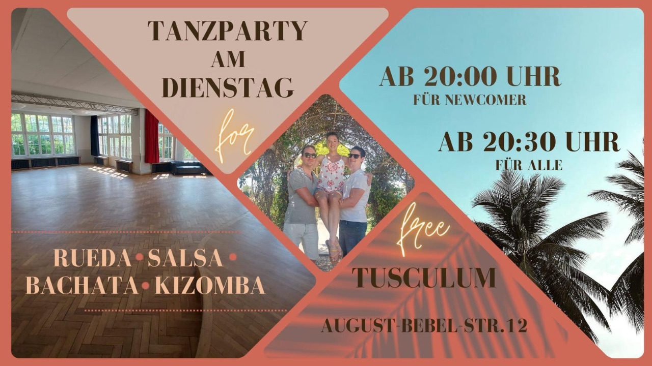 Tanzparty am Dienstag