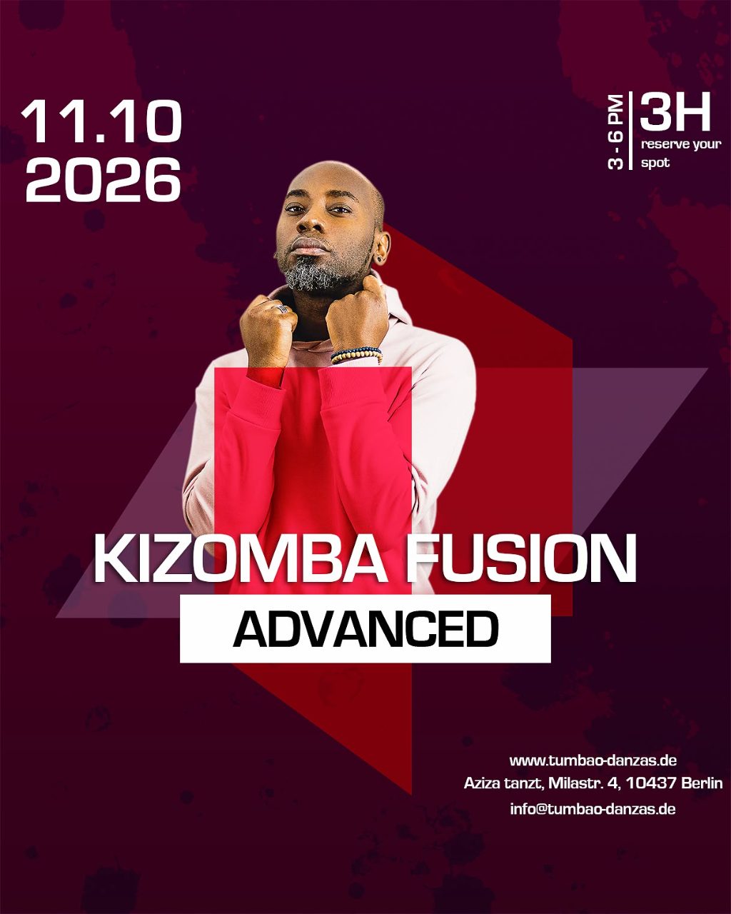 Kizomba Fusion Bootcamp (Advanced)