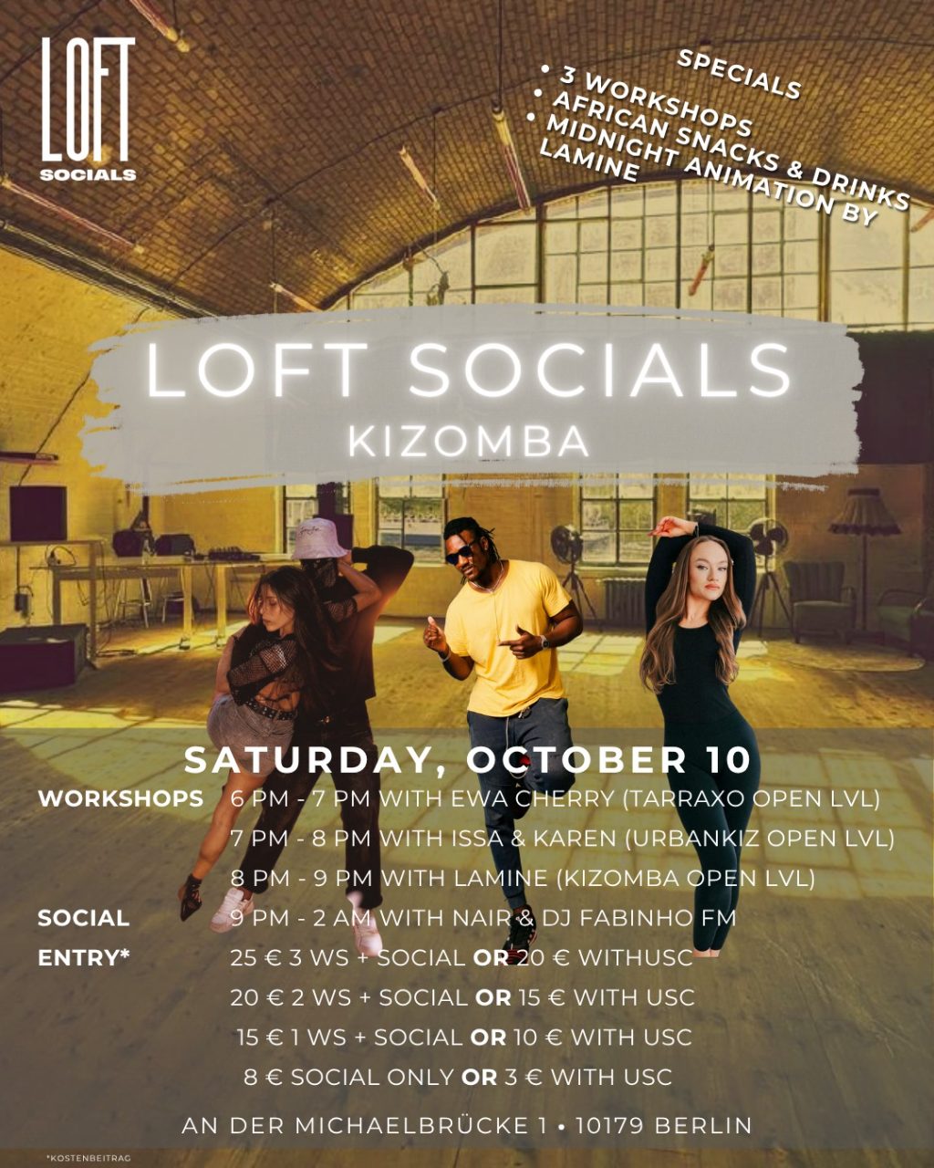 LOFT Socials Kizomba