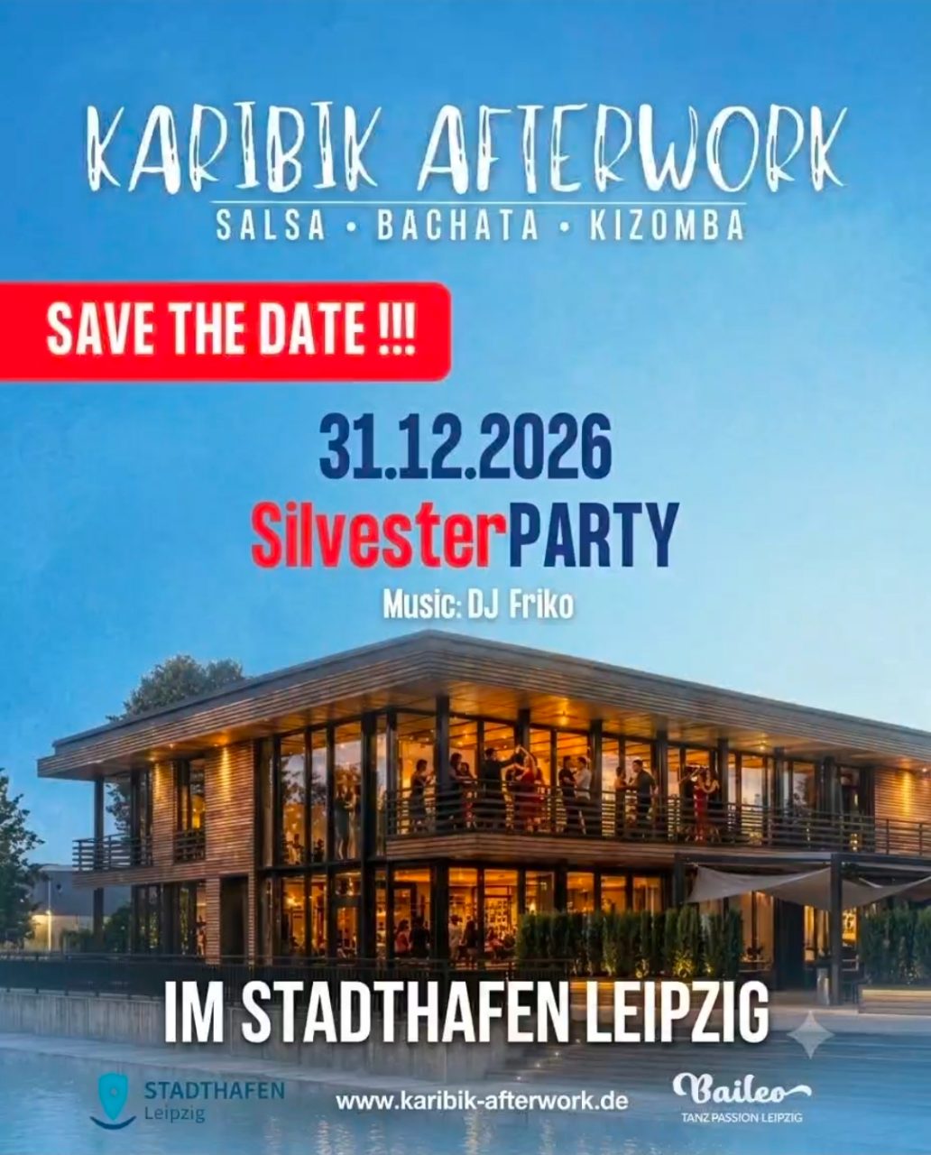Karibik Afterwork Silvesterparty