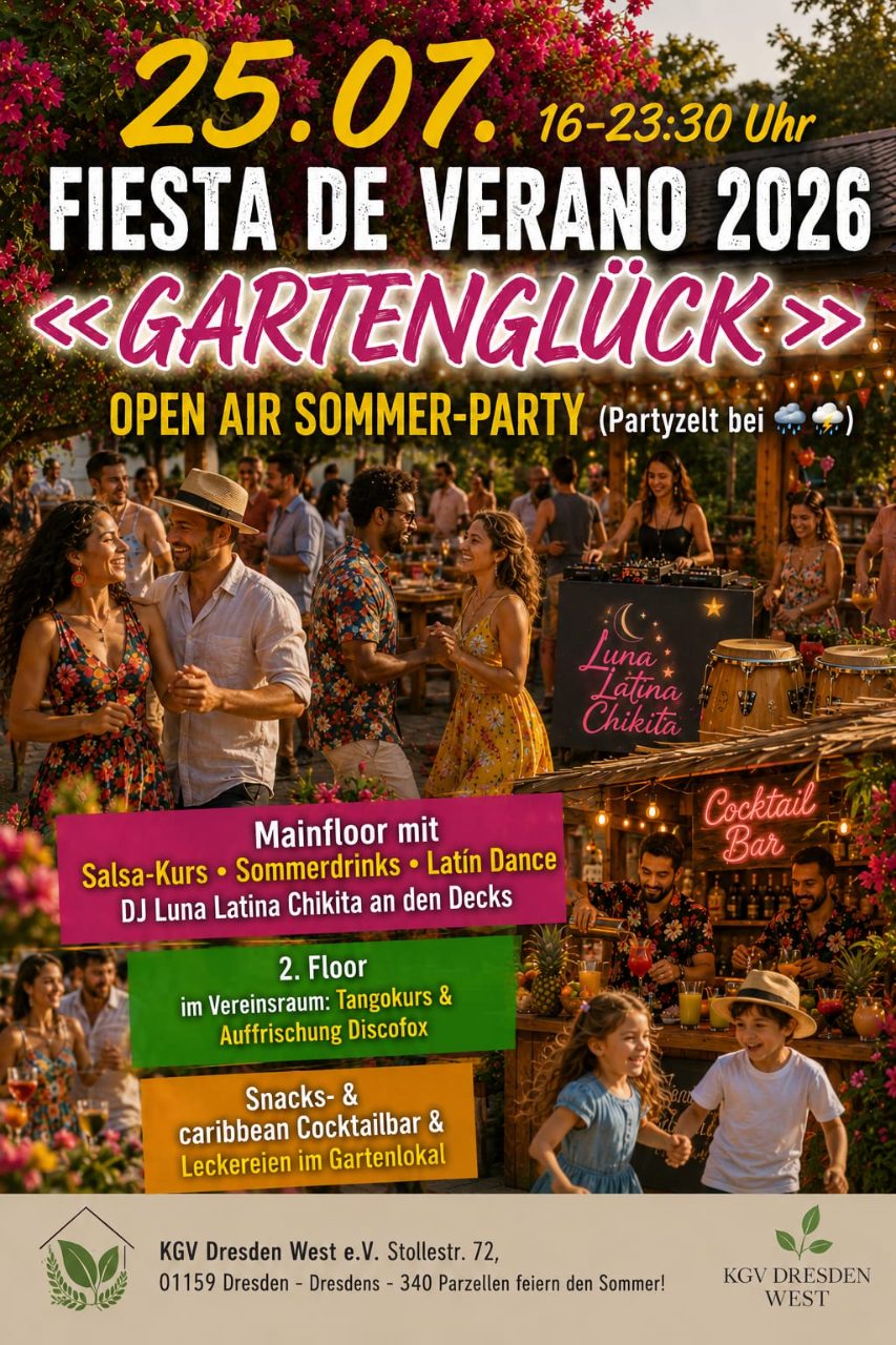 Fiesta de Verano 2026 <<Gartenglück>>