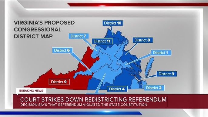 Virginia Redistricting Fight Heads to U.S. Supreme Court After State Court Ruling